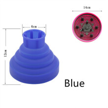 Folding Silicone Hair Dryer Diffuser, Heat Resistant Travel Portable for Even Air Distribution, Compatible with 4-5cm Nozzles