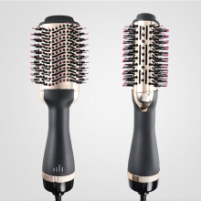 Stylingkamm mit Heißluftfunktion, 3 Heizstufen für Locken und Volumen, Metallkonstruktion, 360 drehbares Kabel