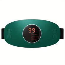 Deep Tissue Massage Belt for Abdomen and Waist, Portable Design for Muscle Relaxation and Home Therapy