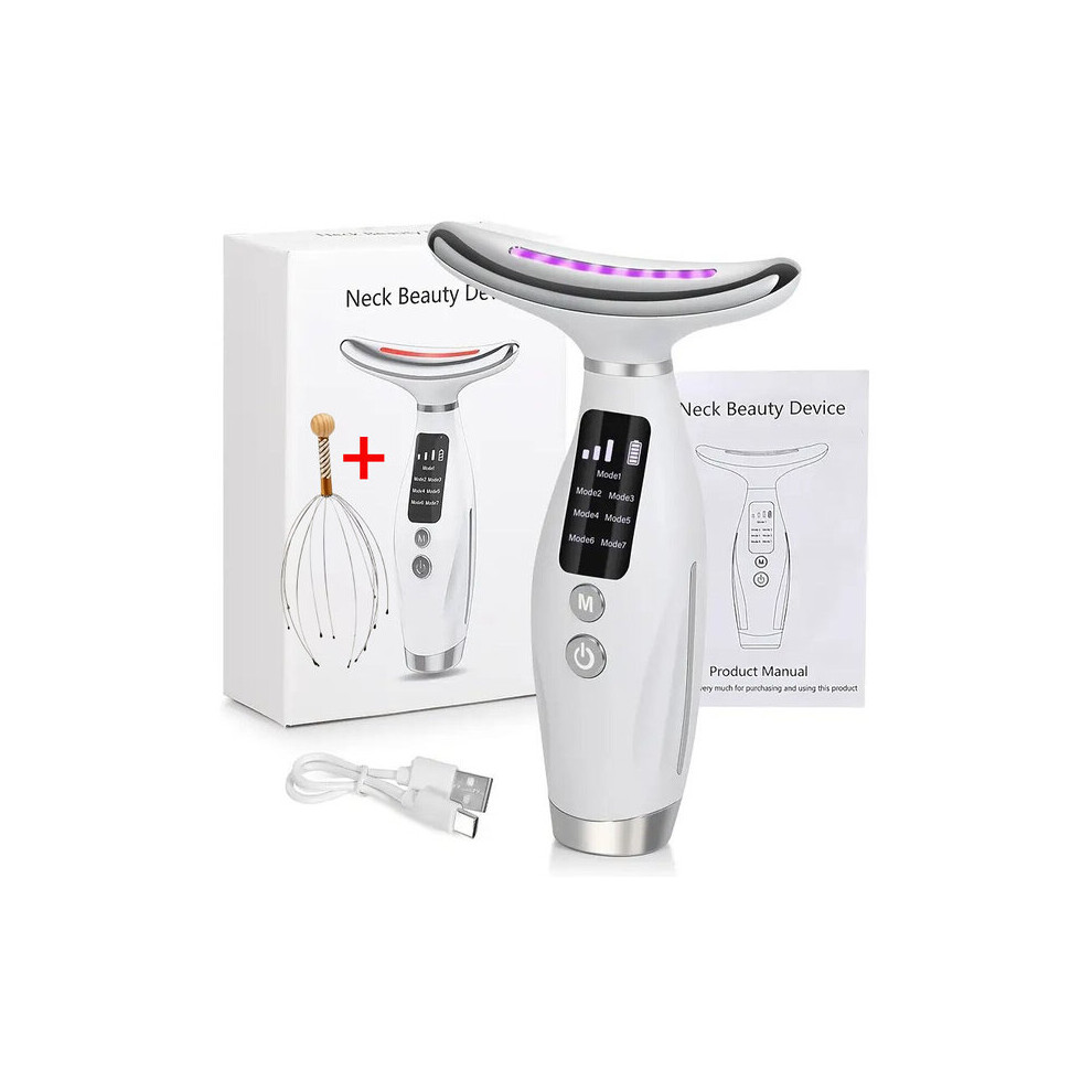 Rechargeable Face Massager for Neck and Shoulder, 400mAh Lithium Battery, Portable Design