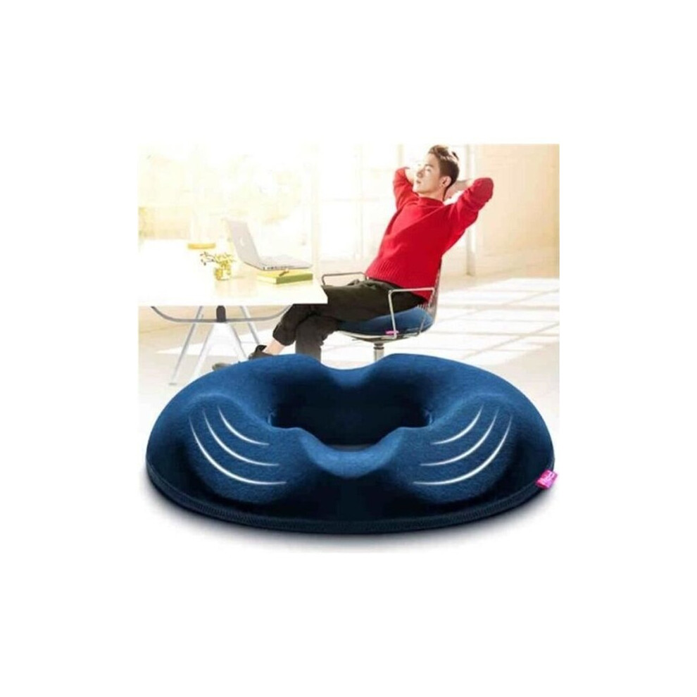 Coccyx Seat Cushion with Pressure Relief, Orthopaedic Chair Pad for Spine and Hip Support During Prolonged Sitting