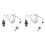 2X Sonda Lambda Sensor de Oxígeno O2 para  E83 E90 E91 E92 E93128I 11787558073 2