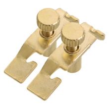Gold Erhu Tuner Set with Precise Pitch Control, Durable Metal Fine Tuning Tools for Musicians
