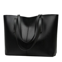 Waterproof PU Leather Commuter Bag, 15.6 Inch Laptop Bag for Women with Multiple Compartments and Adjustable Handle