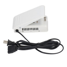 Sewing Machine Foot Pedal 2.5A Continuous Use Overheat-Free Non-Slip Pedal for Damaged or Worn Sewing Machine Pedals Stainless Steel