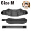 Pregnancy Belly Band Three-Layer Adjustable Maternity Support Belt, Black Size M, Posture Circulation Support 1
