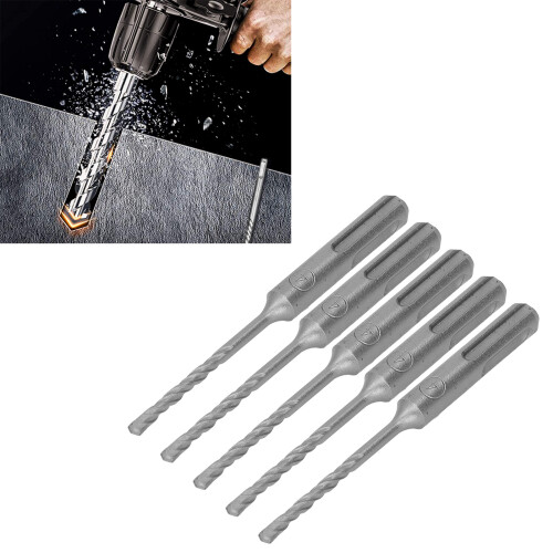 Impact Drill Bit 110mm Spiral 2 Flutes Cemented Carbide Tip