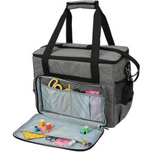 Sewing Machine Bag Waterproof, Durable 600D Oxford Cloth with Adjustable Shoulder Strap Handles, for Standard Size Machines