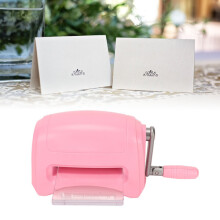Manual Flower Press with Non-Slip Base, Zinc Alloy Plastic Construction for Stable Paper Embossing, Card Making Tool