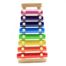 Professional 8 Tone Glockenspiel Xylophone with Durable Beech Wood for Classroom and Practice