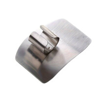 Adjustable Kitchen Finger Guard Stainless Steel - Universal Fit for Precise Fast Food Cutting