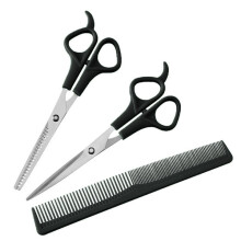 Professionele haarschaar met scherpe roestvrijstalen bladen voor mannen, vrouwen en huisdieren, verkrijgbaar in diverse kleuren.