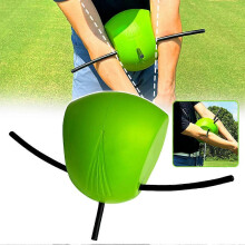 Golftrainingshulpmiddel voor nauwkeurige armpositie, swingconnector met uitlijningsstang voor oefenen thuis of op de driving range