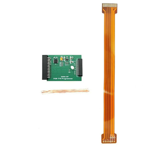 EMMC ISP Connection Cable 60MHz 28MB/S Special Adapter Board for in-Circuit EMMC Programming for T76 Programmer 2