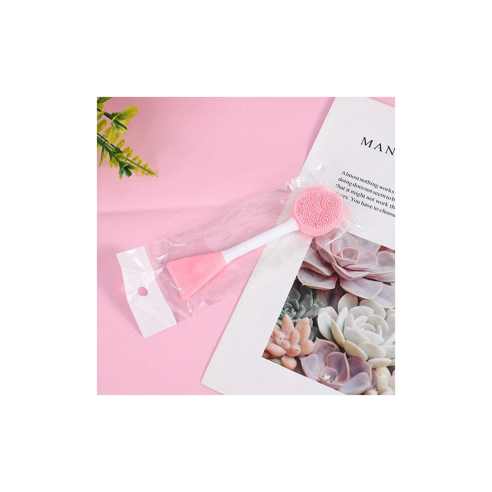 Manual Silicone Facial Cleansing Tool for Nose and Face, No Power Supply Needed, Soft Bristles for Gentle Cleansing, Travel-Friendly