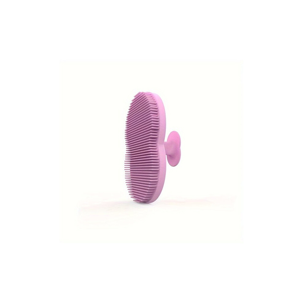 Silicone Face Brush with Soft Bristles for Sensitive Skin, Facial Massage and Pore Cleansing Tool