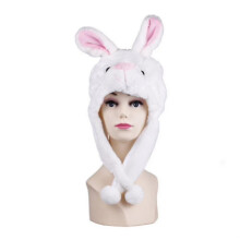 Cappello di peluche a forma di animale, berretto morbidissimo e soffice per tutte le età, taglia unica, ideale per l'inverno.