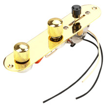 Prewired Control Plate for Telecaster with Versatile Knobs, Easy Installation and Quick Tone Upgrade