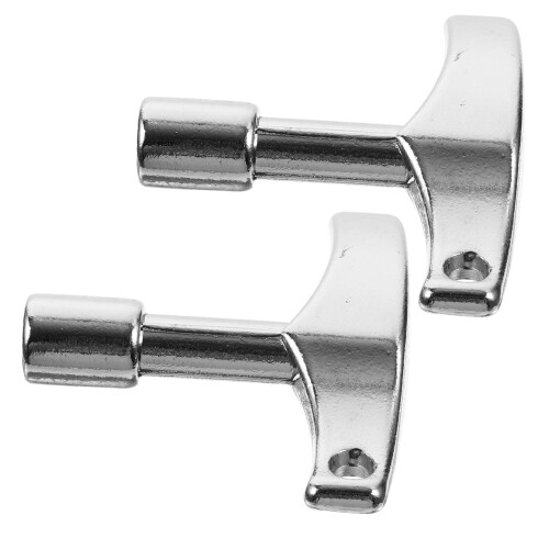 2pcs Metal Drum Tuning Key Set for Precise Drumhead Tuning and Durable Easy Grip Use