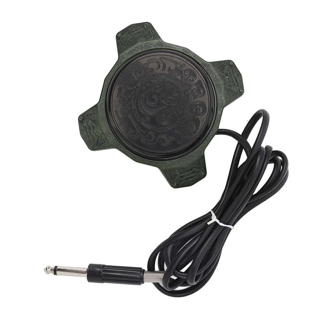 Green Tattoo Foot Pedal, Non-Slip, 1.85M Silicone Cord,