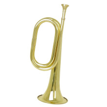 Professional Brass Trumpet with Refined Gold Finish and Comfortable Hand Feel for Musicians