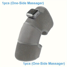 Hot Compress Massage Bandage for Muscular Discomfort, Cordless Heated Therapy Support for Shoulder Elbow Knee, Portable Design