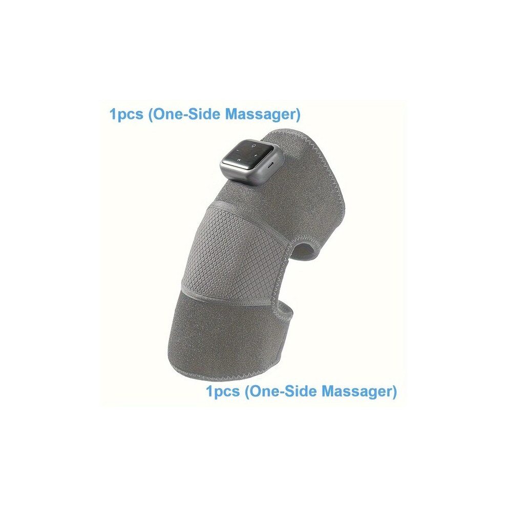 Hot Compress Massage Bandage for Muscular Discomfort, Cordless Heated Therapy Support for Shoulder Elbow Knee, Portable Design