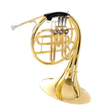 Professional Double French Horn B Flat to F Key 4 Key for Band Performance