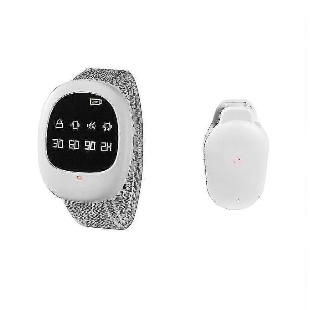 Portable Bedwetting Alarm for Nighttime Use - High Sensitivity Sensor with Sound and Vibration Alerts for Bed Wetting