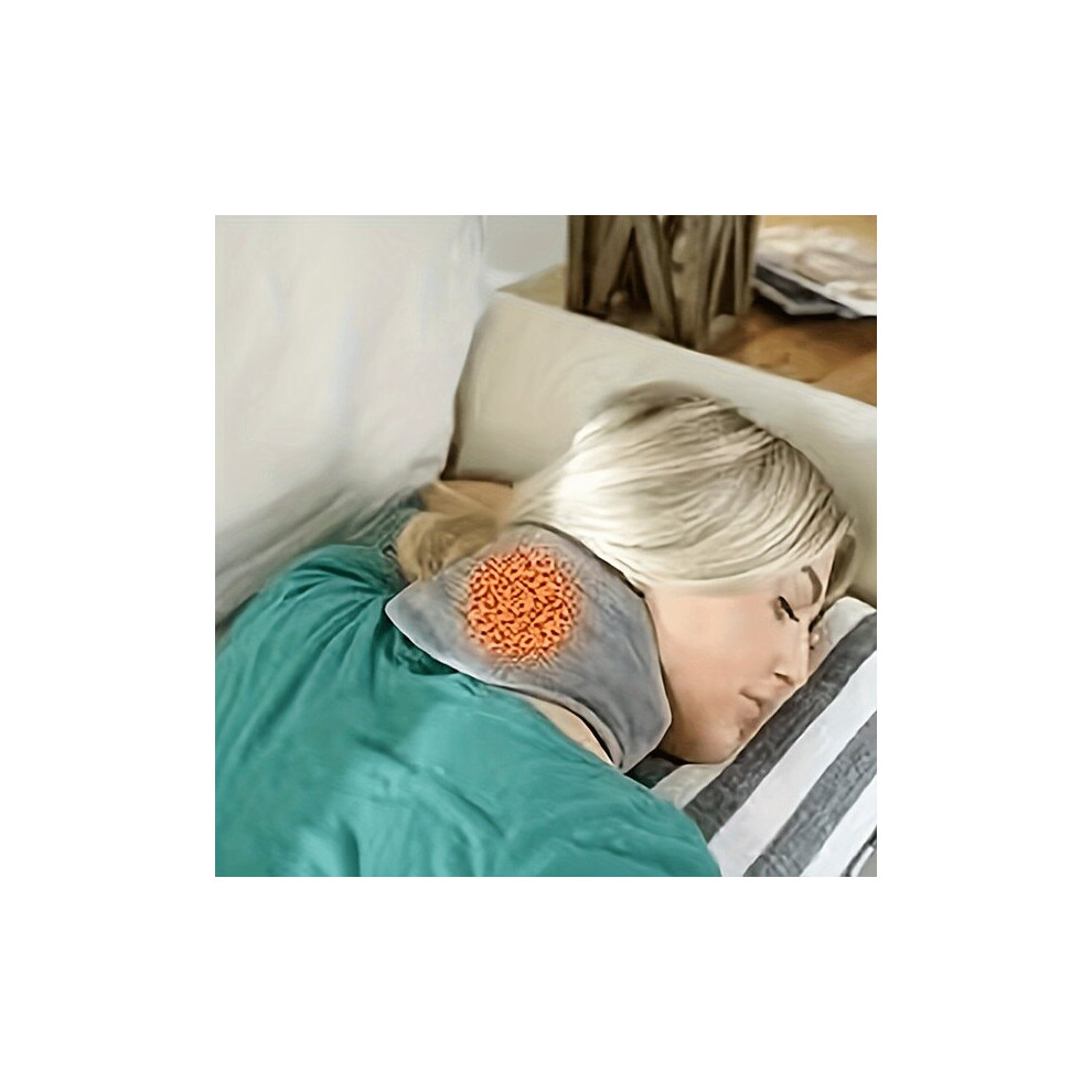 Heating and Vibration Neck Massager for Muscle Tension, Intelligent Physical Therapy Massager for Office Home