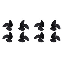 8Pcs 3-Blade Propeller 4 Left & 4 Right for Flytec 2011-5 Fishing Bait Boat Fish Finder RC Boat Spare Parts Accessories