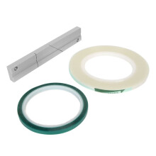 Kit D'Épissure de Bande 1/4 10 Pouces, Bloc D'Épissure de Bande Professionnel Adapté Aux Supports de Bande à Bobine Ouverte Revoxsonido.