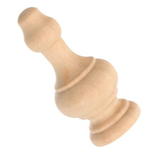 Raindrops Treppengeländerstab Holz Khaki 1