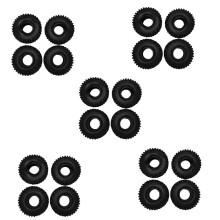 20PCS 120MM 1.9 Rubber Rocks Tyres Wheel Tires for 1/10 RC Rock Crawler Axial SCX10 90046 AXI03007 TRX4 D90 TF2