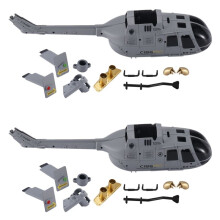 2X C186 Shell Cover Set for C186 C-186 RC Helicopter Airplane Drone Spare Parts Upgrade Accessories,1