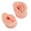 Silicone Ear Piercing Practice Model, Soft Flexible Light Skin Tone 2