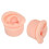 Silicone Ear Piercing Practice Model, Soft Flexible Light Skin Tone 3