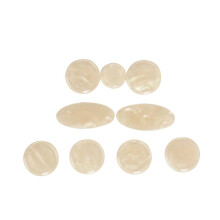 Natural Seashell Saxophone Finger Buttons and Key Pads for Alto Tenor Soprano, Ergonomic Comfort