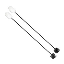 DoubleHeaded Saxophone Cleaning Brush Set with Flexible Core and Soft Heads for Piccolo Care