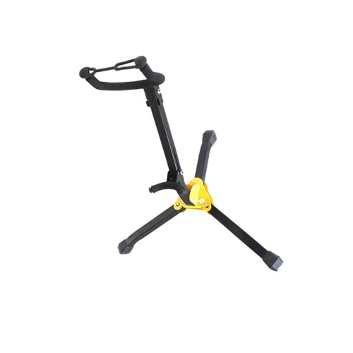 Tenor Saxophone Stand Metal Holder with Secure Support and Foldable Design for Easy Storage