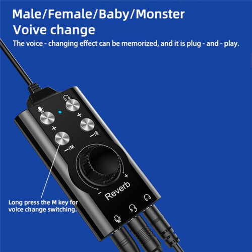 Sound Card USB Type-C Computer Volume Control Knob - External Controller Professional Compatibility 2