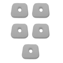 5Stk Ergonomisches Memory Foam Kissen Mit Ohrloch Für Piercing Pflege