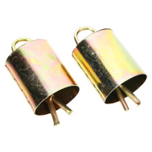 2pcs Large Cattle Bells for Livestock with Clear Crisp Sound AntiLost Design for Cows Horses Sheep