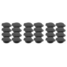 24Pièces Couvercles ABS Imperméables Pour Boîtiers Serrures