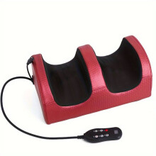 Deep Kneading Electric Foot Massager for Improved Circulation, Shiatsu Home Leg Massager with 220-240V EU Plug for Fatigue Recovery