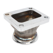 2.5in Stainless Steel V Band Flange Adapter Universal for T4 Turbo