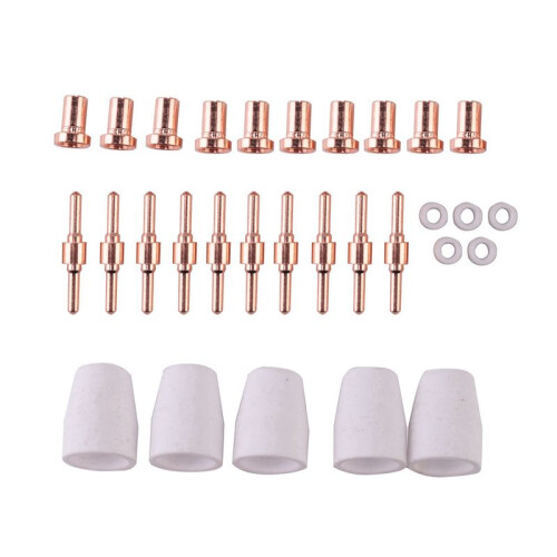 For PT-31 -40 Plasma Cutter Cutting Torch Consumables KIT Extended 90Pcs 1