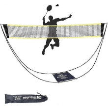 Faltbares Ballnetz, 850 g leichter Carbonfaserrahmen, einfacher Aufbau mit Tragetasche für Outdoor-Spiele