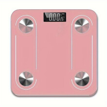 Smart Electronic Body Weight Scale with Bluetooth App Sync, Tracks Body Fat Percentage, BMI and Muscle Mass for Health Fitness Tracking