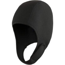 Neopren-Tauchhaube mit verstellbarem Kinnriemen und Doppelverschluss für Wärme und Sonnenschutz beim Schwimmen und Tauchen